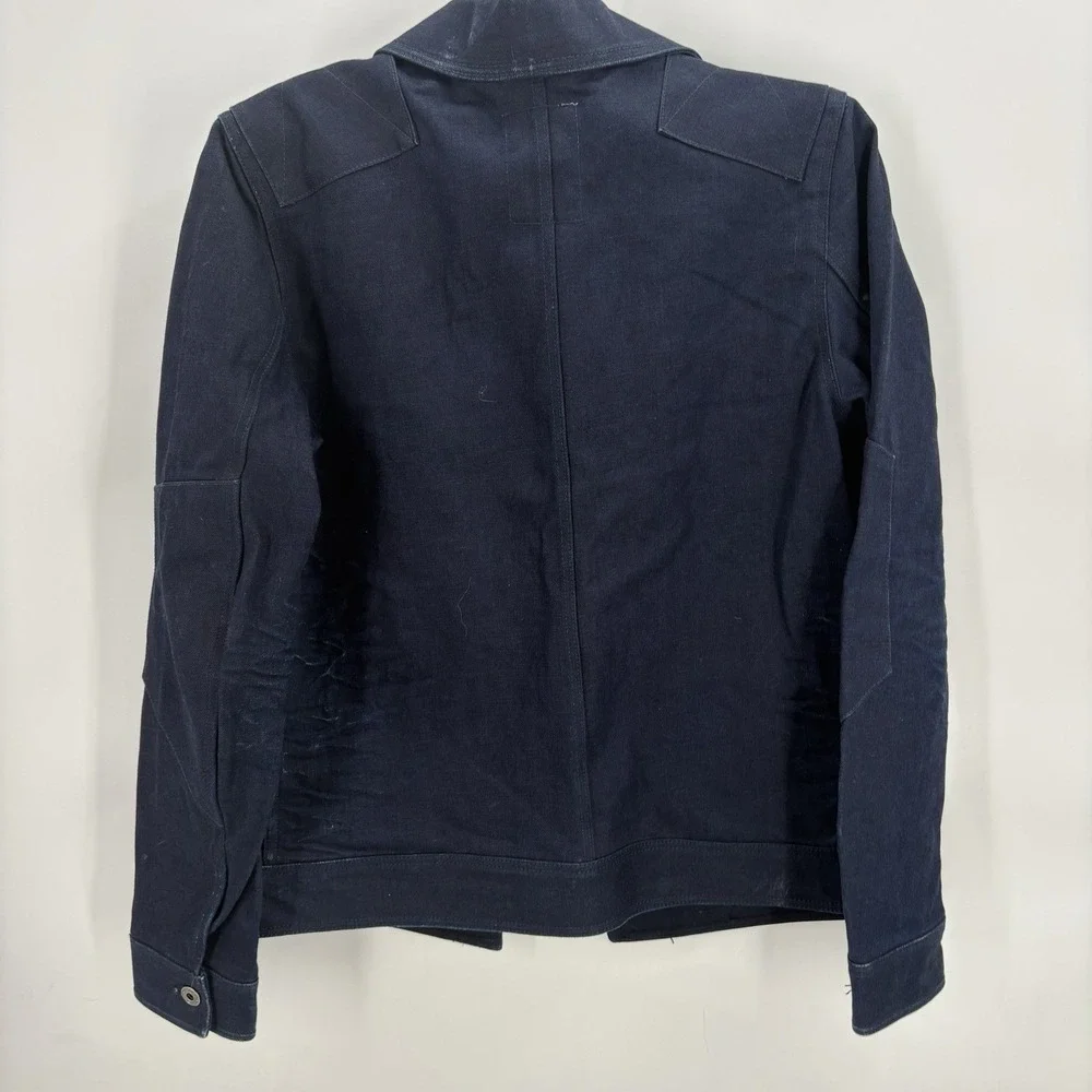 G-Star Raw Men's 3D Raw Denim Kir Arc 3D Slim Fit Denim Jacket Size Medium NWOT